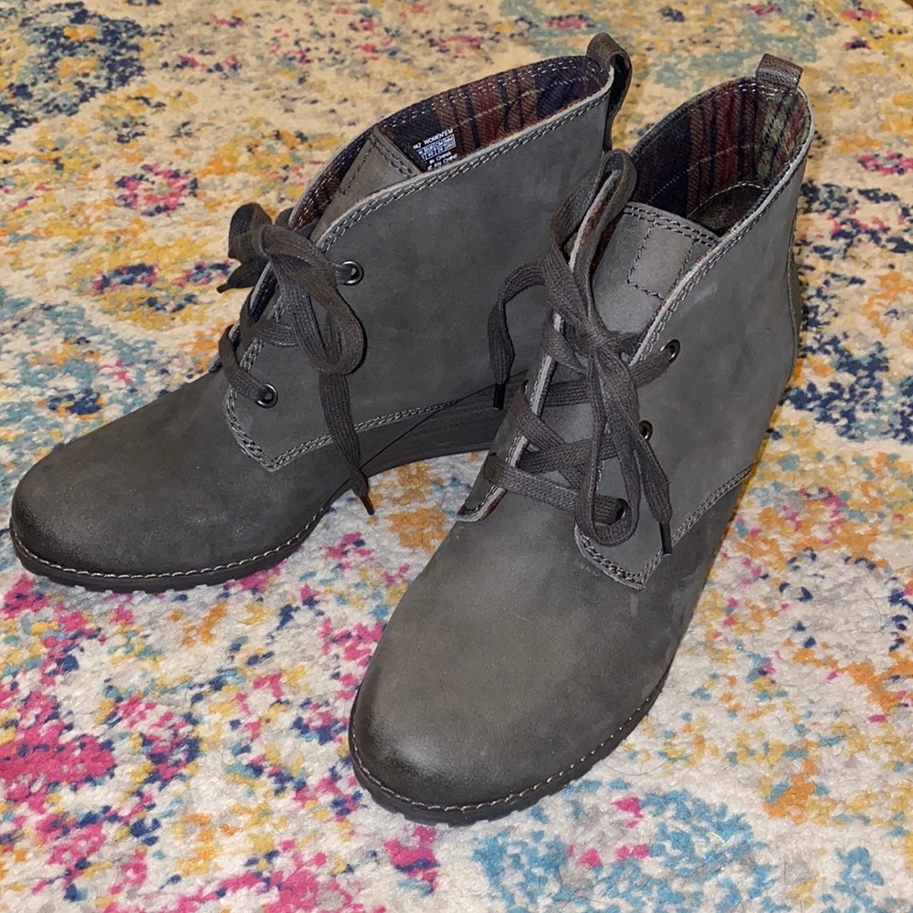 Rockport wedge booties